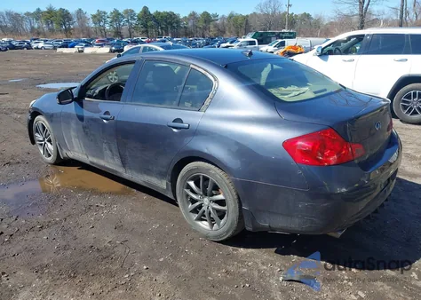 2009 Infiniti G37X from USA, damaged, VIN JNKCV61F49M359313